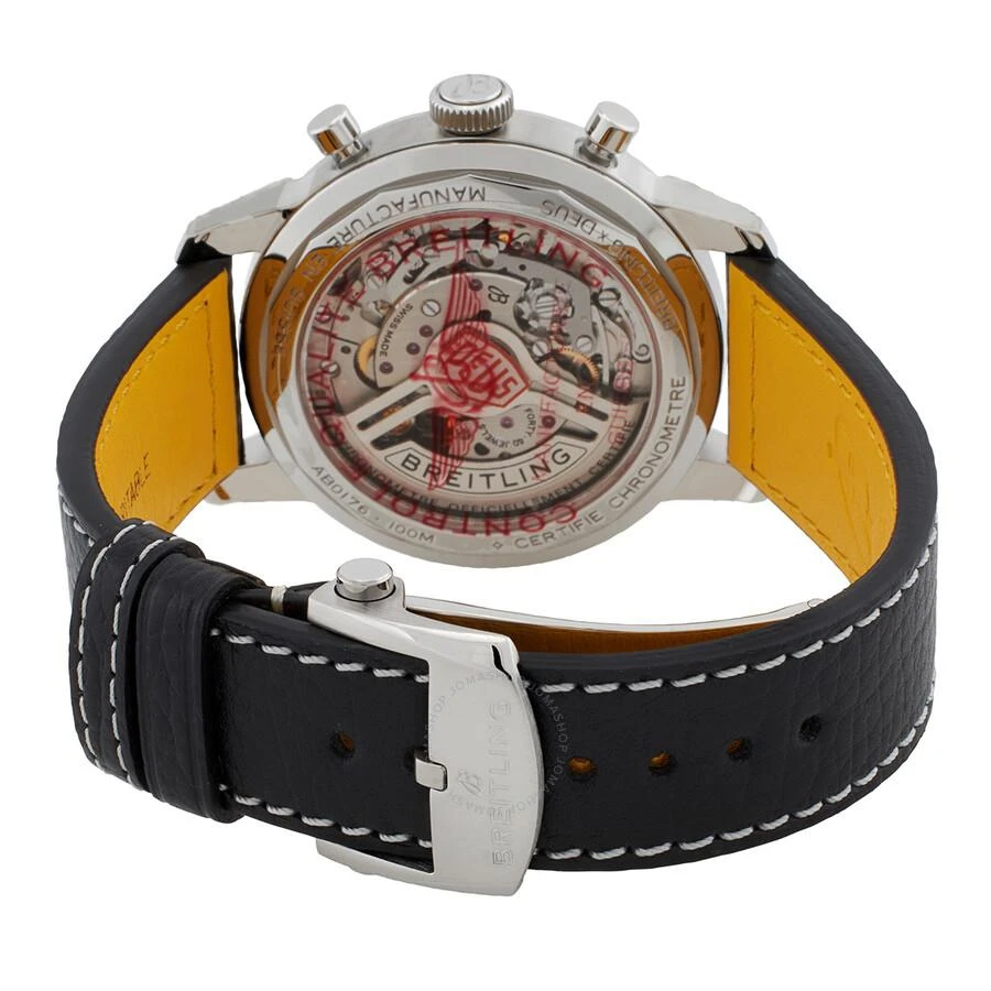 BREITLING Top Time B01 Deus Chronograph Automatic Chronometer Black Dial Men's Watch AB01765A1B1X1 3