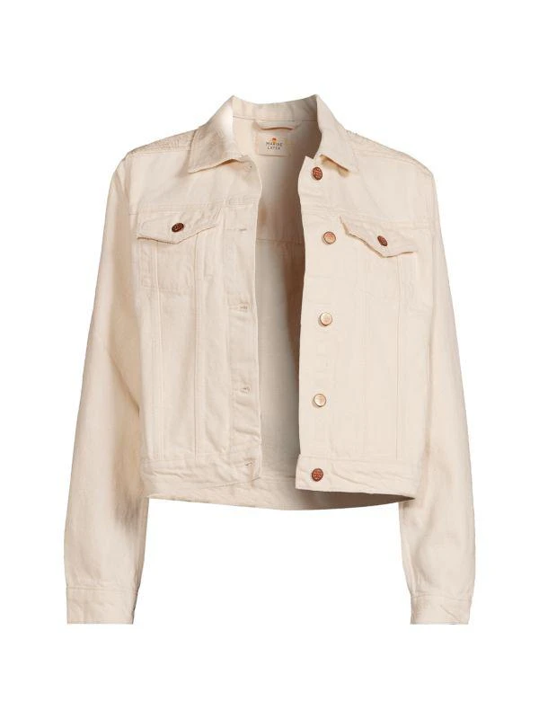 Marine Layer Embroidered Denim Jacket 3