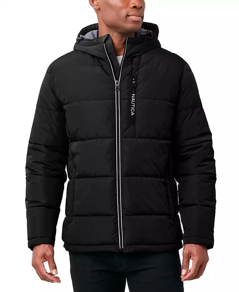 Nautica Men's Hooded Puffer Jacket 1