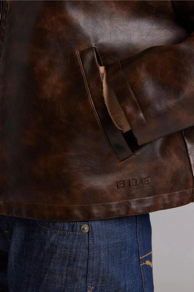 BDG BDG Sasha Faux Leather Oversized Car Jacket 2