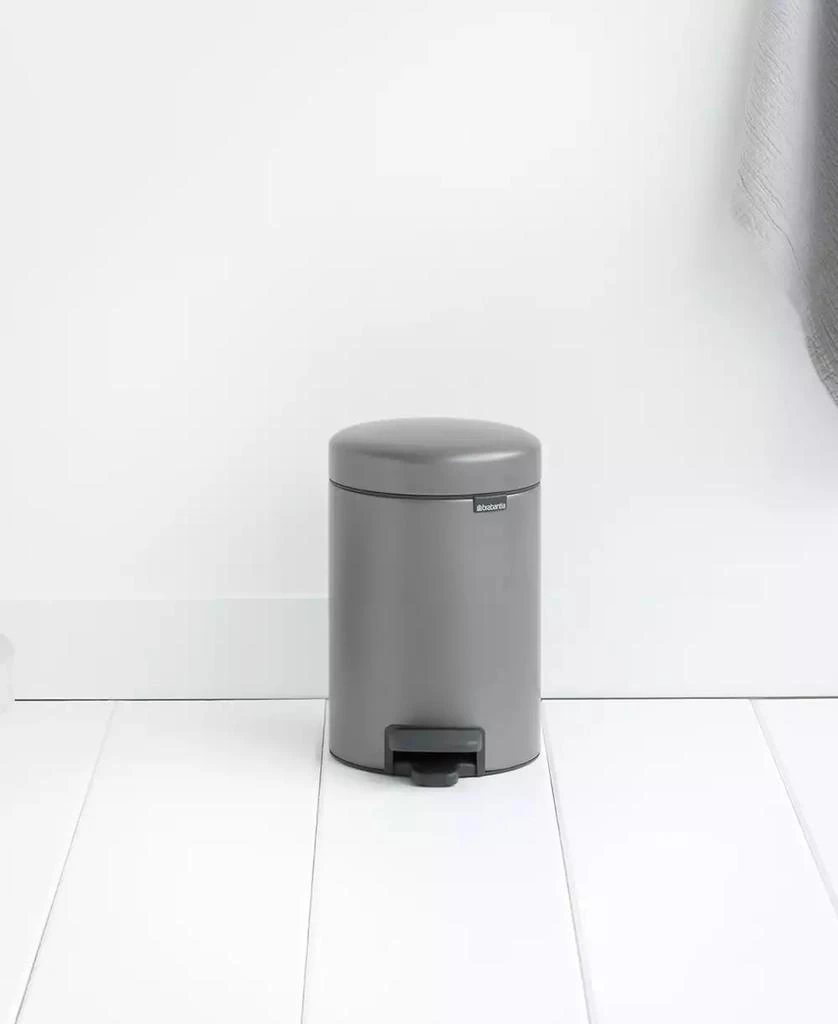 Brabantia New Icon Step on Trash Can, 0.8 Gallon, 3 Liter 4