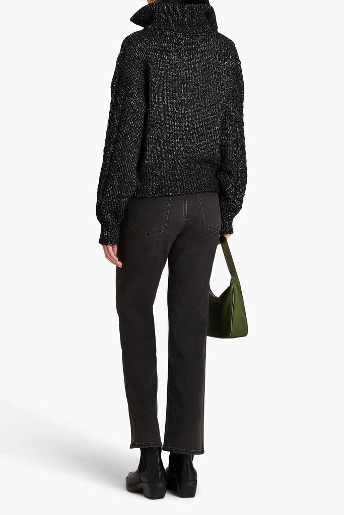 FRAME Le Jane cropped high-rise straight-leg jeans 3