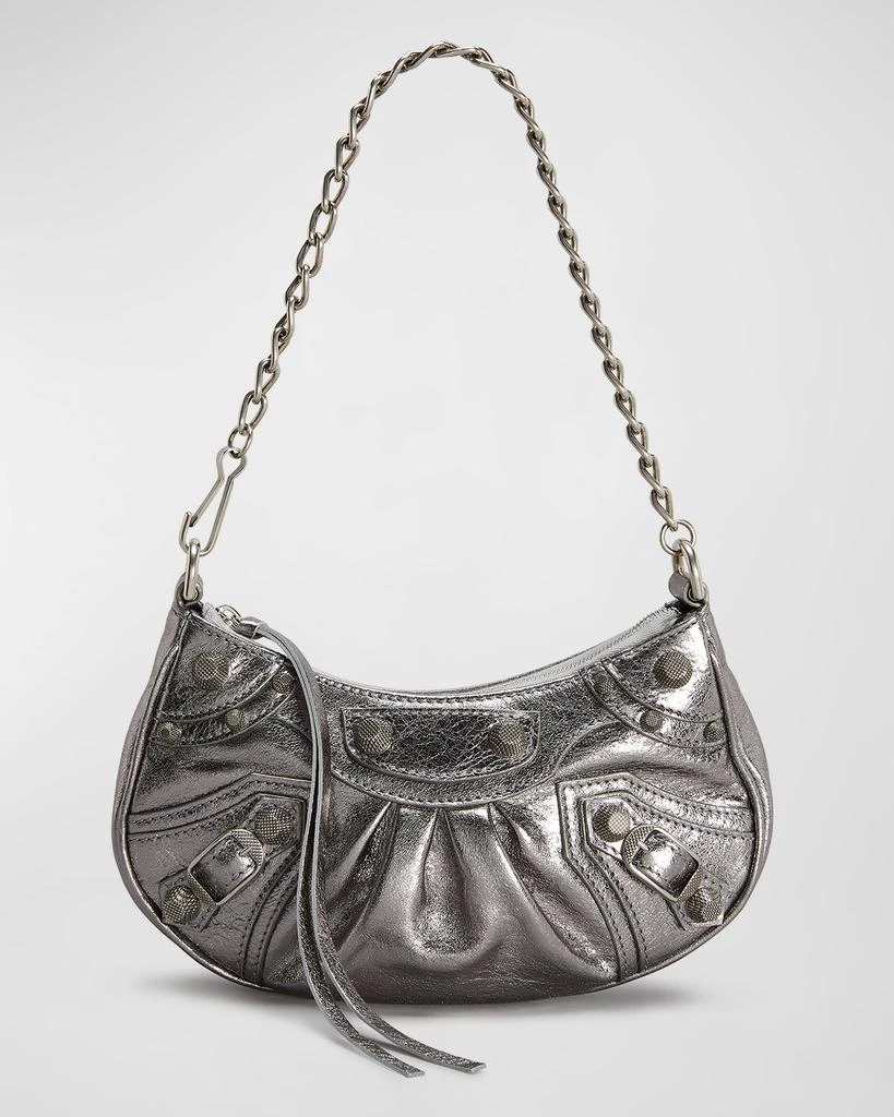 Balenciaga Le Cagole Mini Metallic Bag with Chain 1