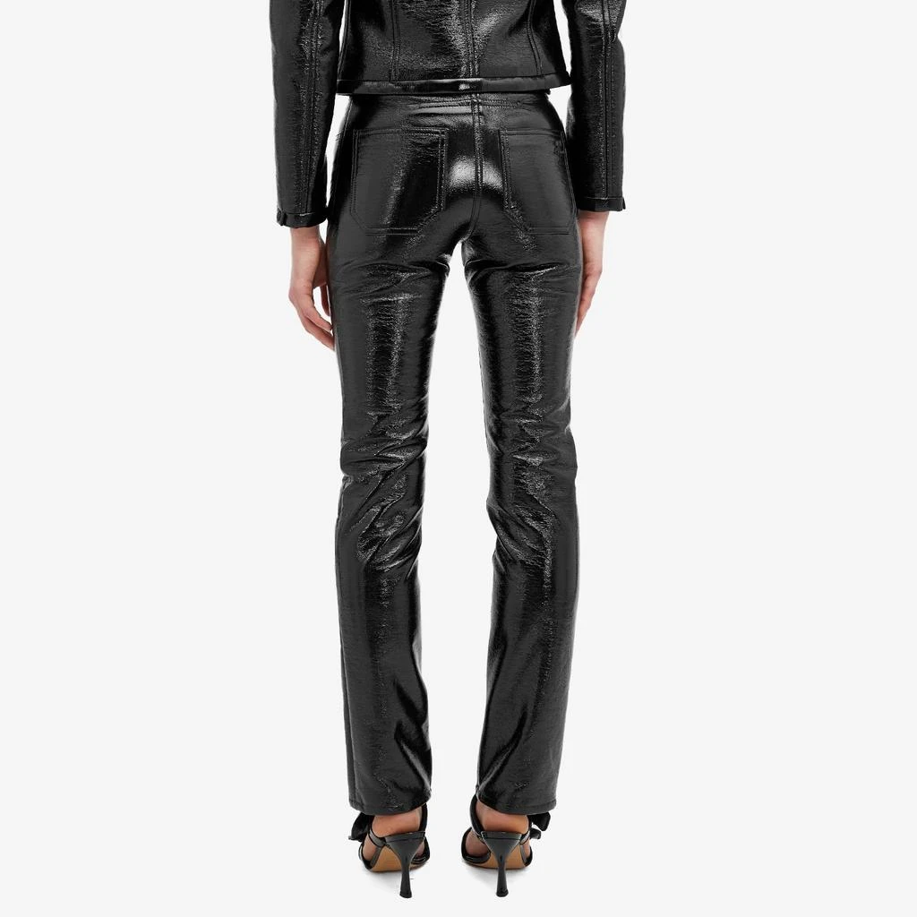 courreges Courrèges Reedition 5-Pocket Vinyl Pants 3
