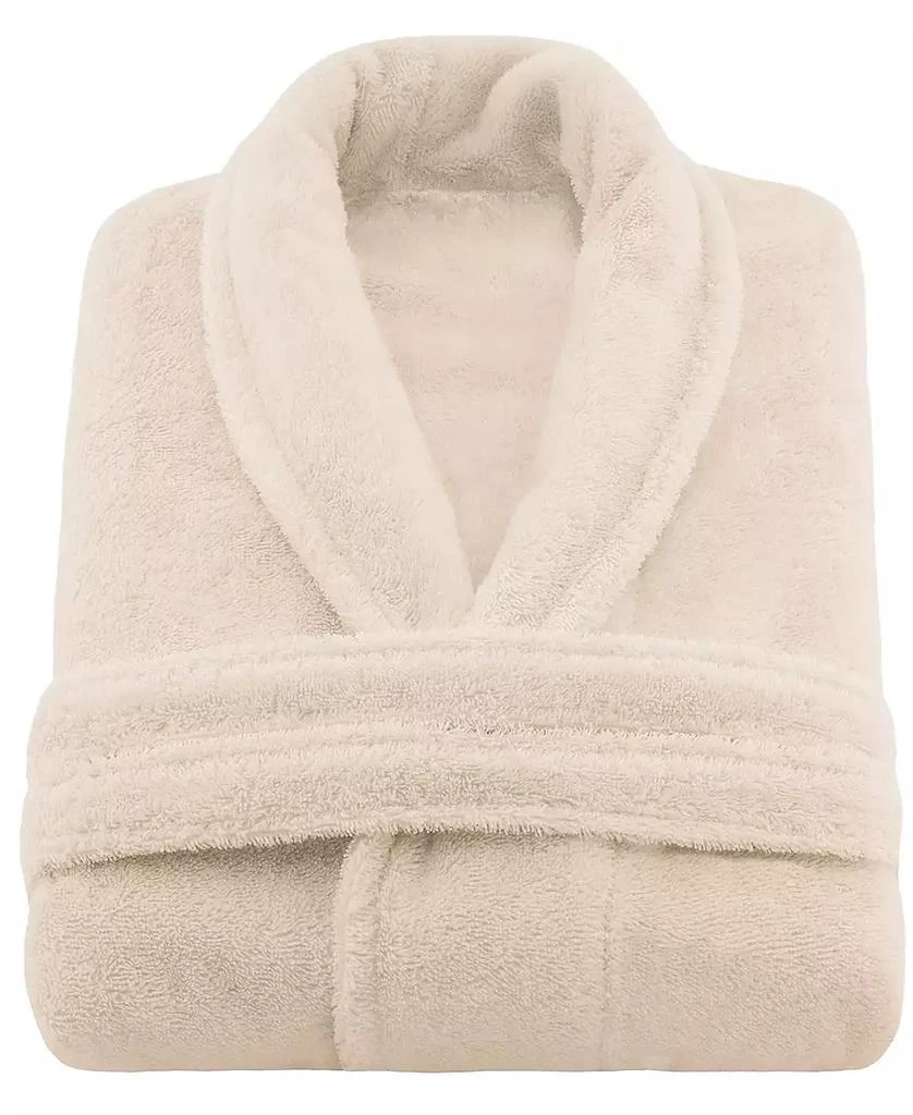 American Soft Linen Lightweight Plush Shawl Collar Bathrobes 3