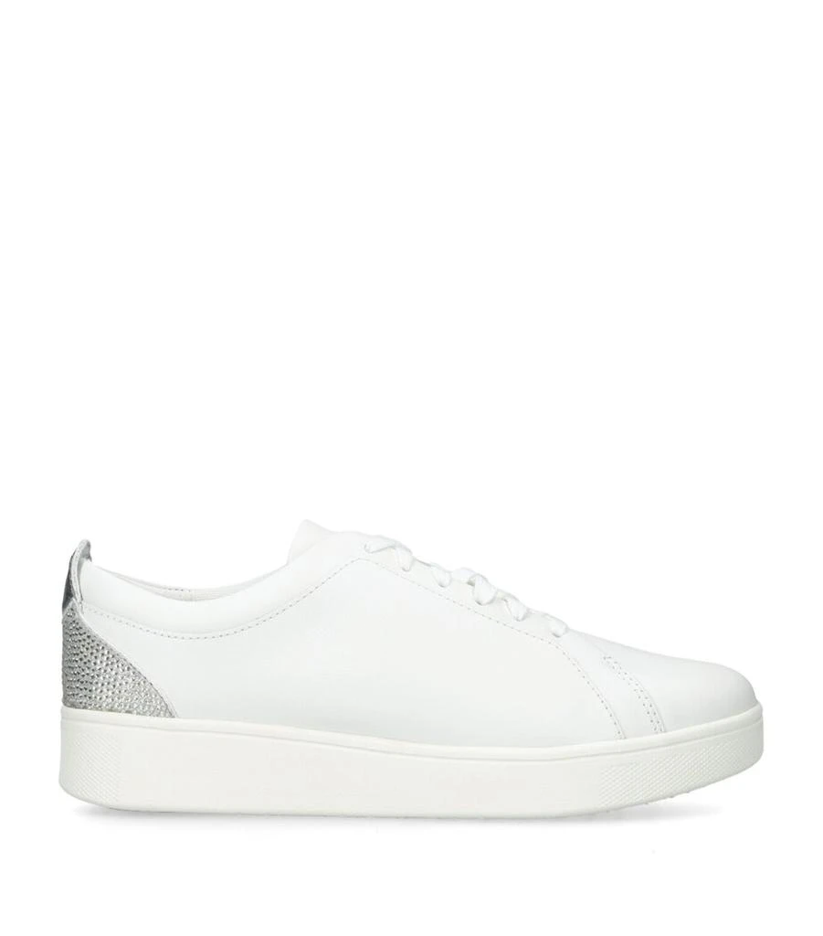 FitFlop Leather Embellished Rally Sneakers 1