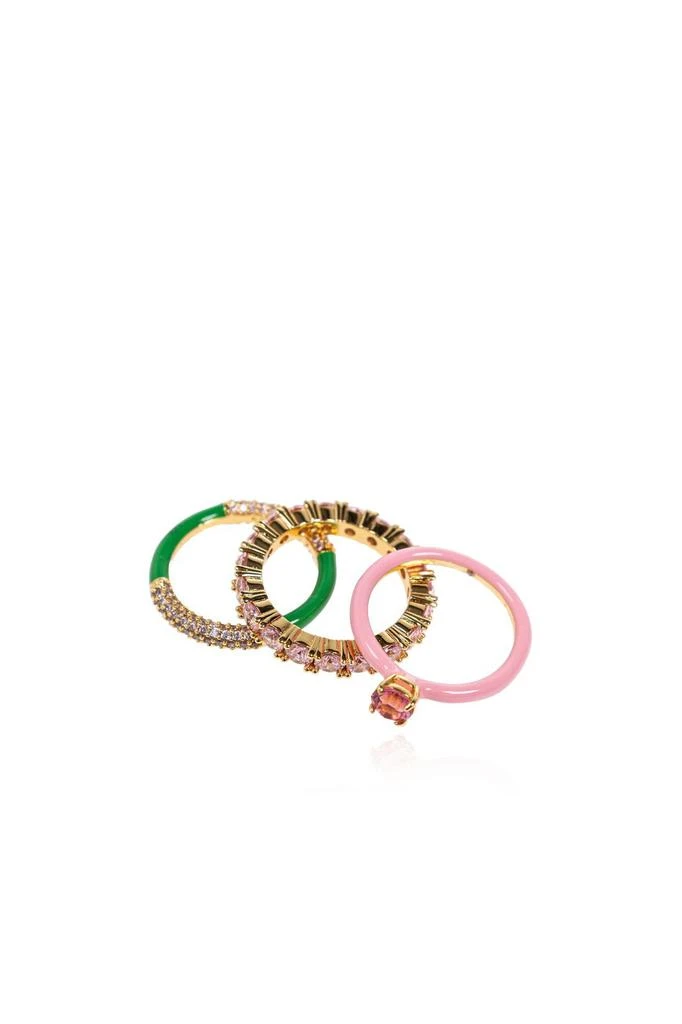 Kate Spade Kate Spade Hint Of Shimmer Stacking Ring Set 7