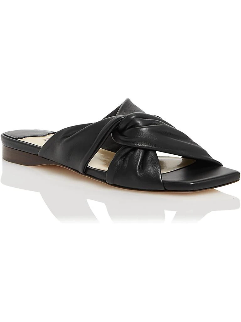 Jimmy Choo NARISA Womens Criss-Cross Leather Slide Sandals 1