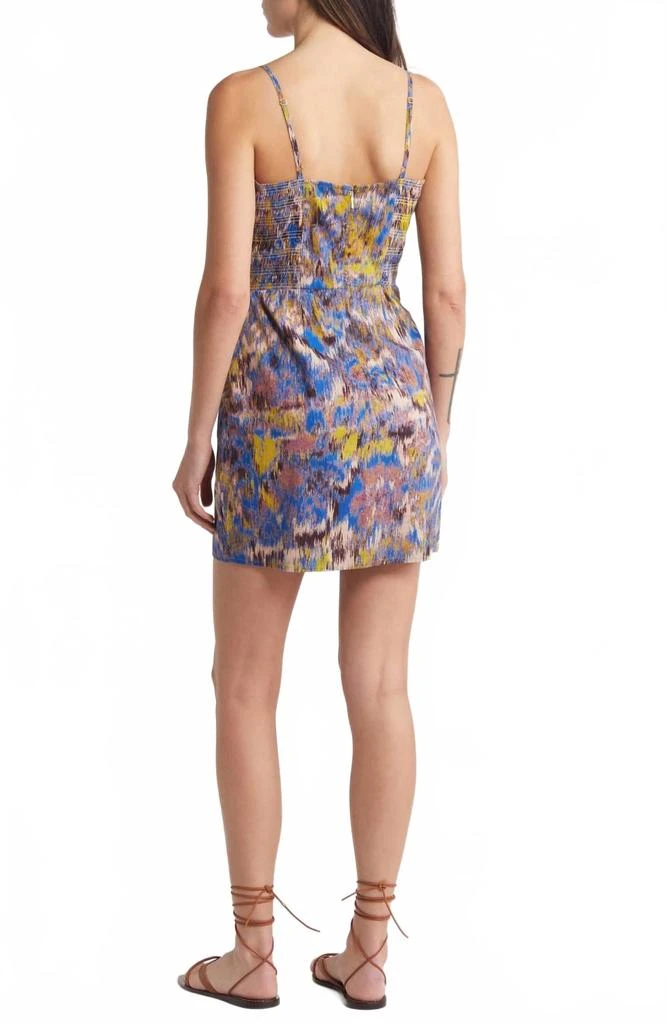 Cleobella Janelle Mini Dress In Azucar Print 2