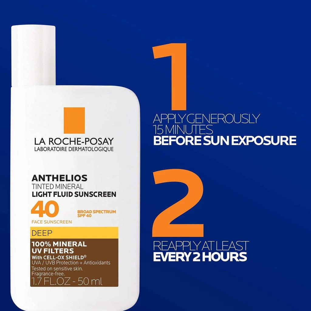 La Roche Posay La Roche-Posay Anthelios Tinted Mineral Light Fluid SPF 40 6