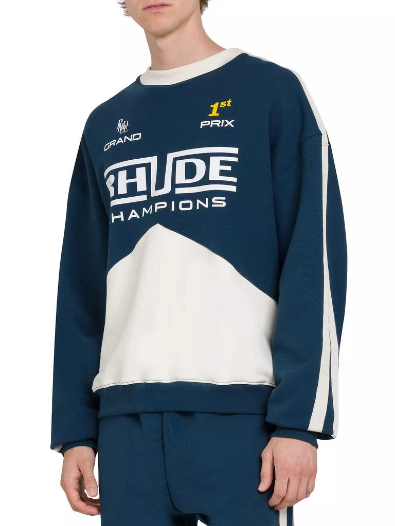 Rhude Champions Crewneck Sweatshirt 4