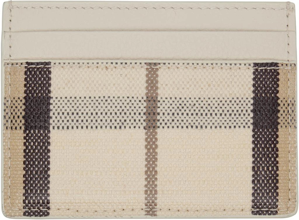 Burberry Off-White Highlands Card Holder 2