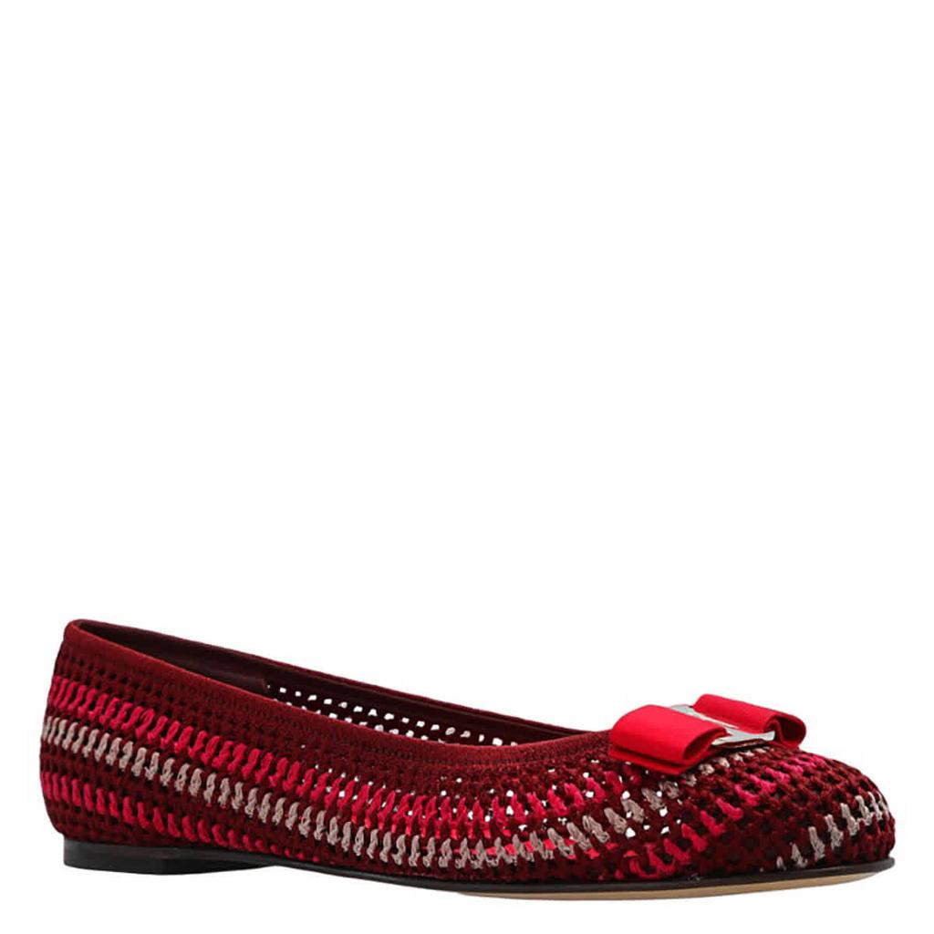 Salvatore Ferragamo Pastel Pink Rubber Lilou Slippers
