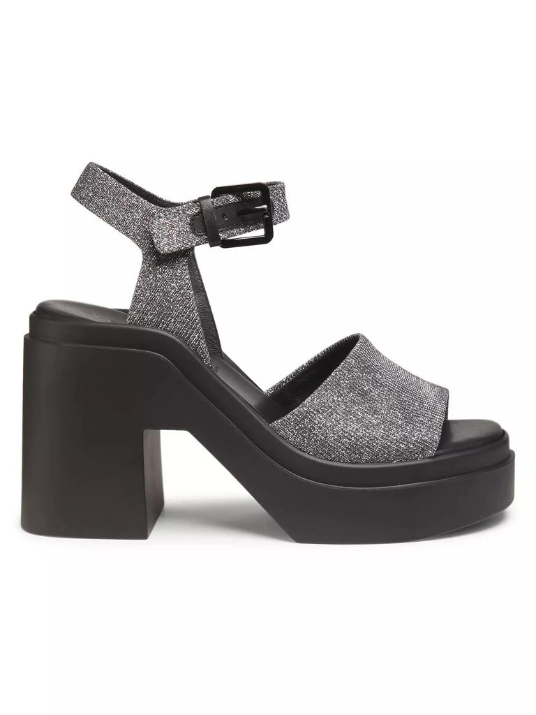 Clergerie Nelio 100MM Metallic Platform Sandals 1