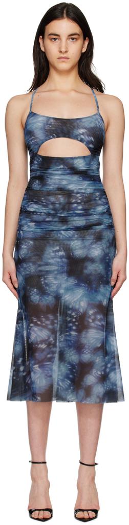 Misbhv Gray Draped Football Minidress - Dresses & Skirts