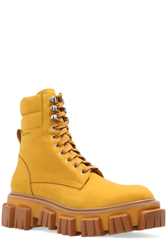 AMIRI Amiri Chunky-Sole Lace-Up Combat Boots 2