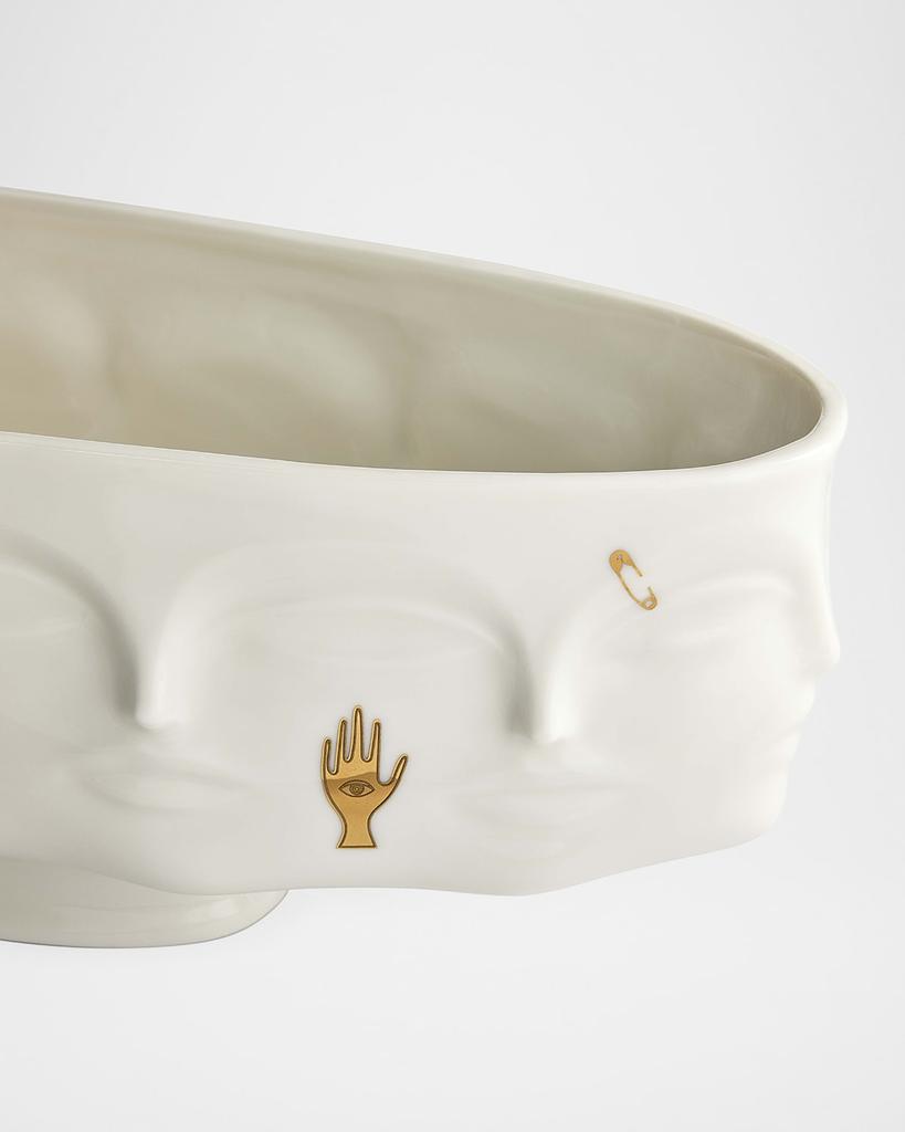 Jonathan Adler Gilded Dora Maar Long Bowl