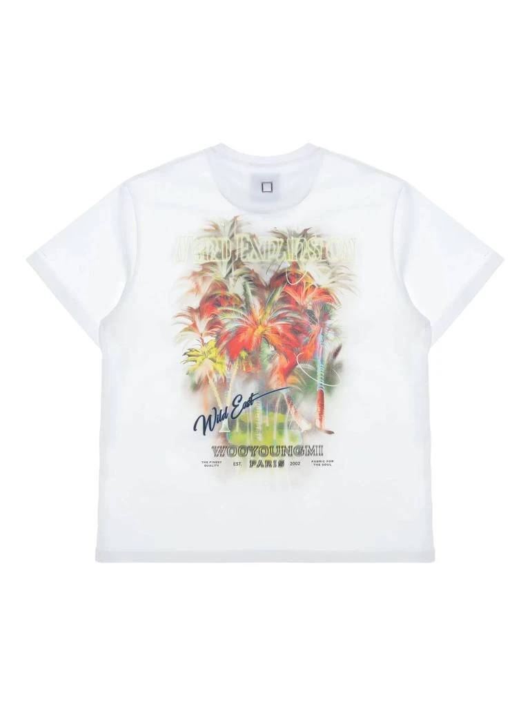 Wooyoungmi Wooyoungmi Graphic Crew Neck T-Shirt 3
