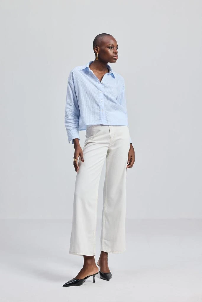 Reistor Crop it like it’s Hot Shirt in Stripes 1