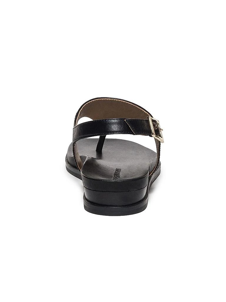 Bernardo Concord Leather Wedge Sandals 5