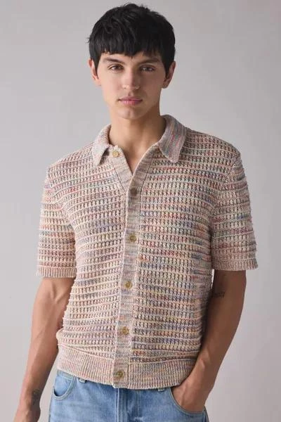 Wax London Wax London Tellaro Knit Short Sleeve Shirt 1
