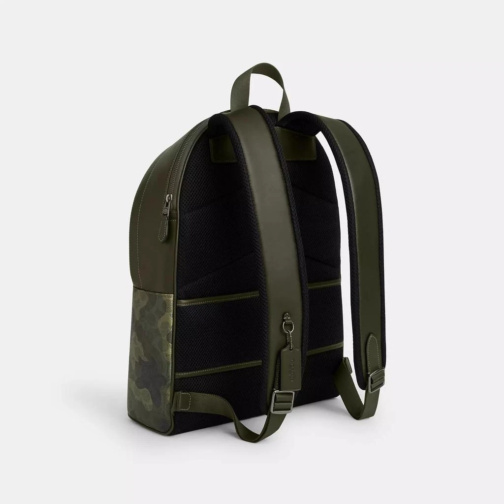 Coach West Backpack In Signature Camo Print 2