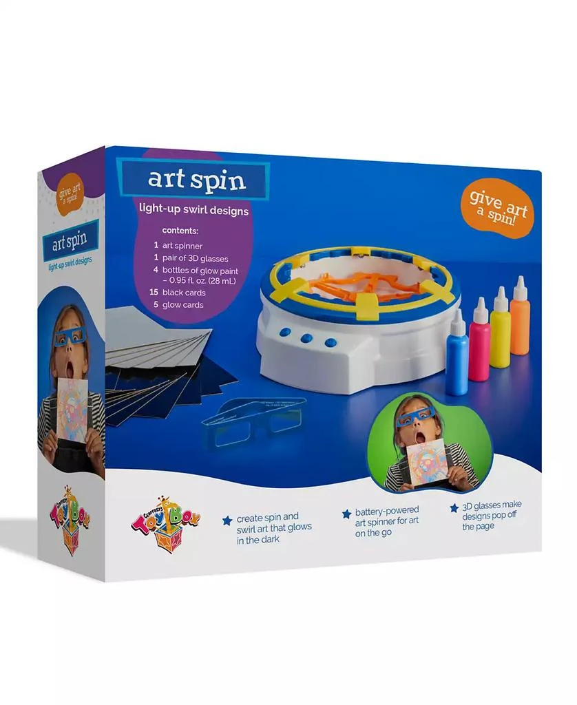 Geoffrey's Toy Box 3D Spin Art Light-up Swirl Design for Kids 6 years and up, Created for Macy's 3