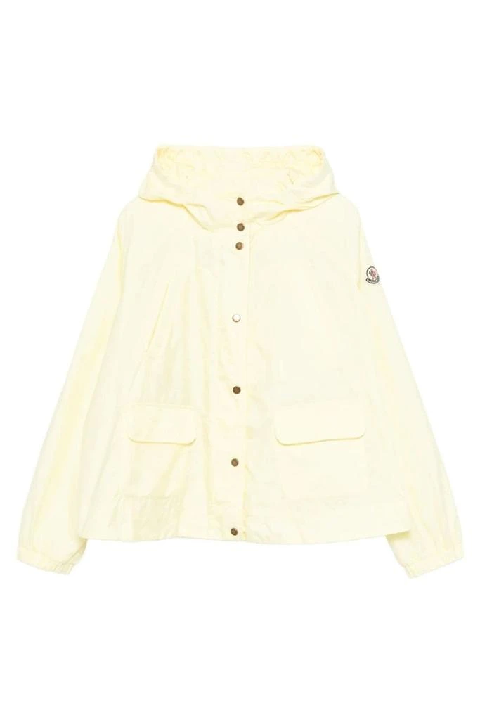 Moncler Moncler Hooded Button-Up Jacket