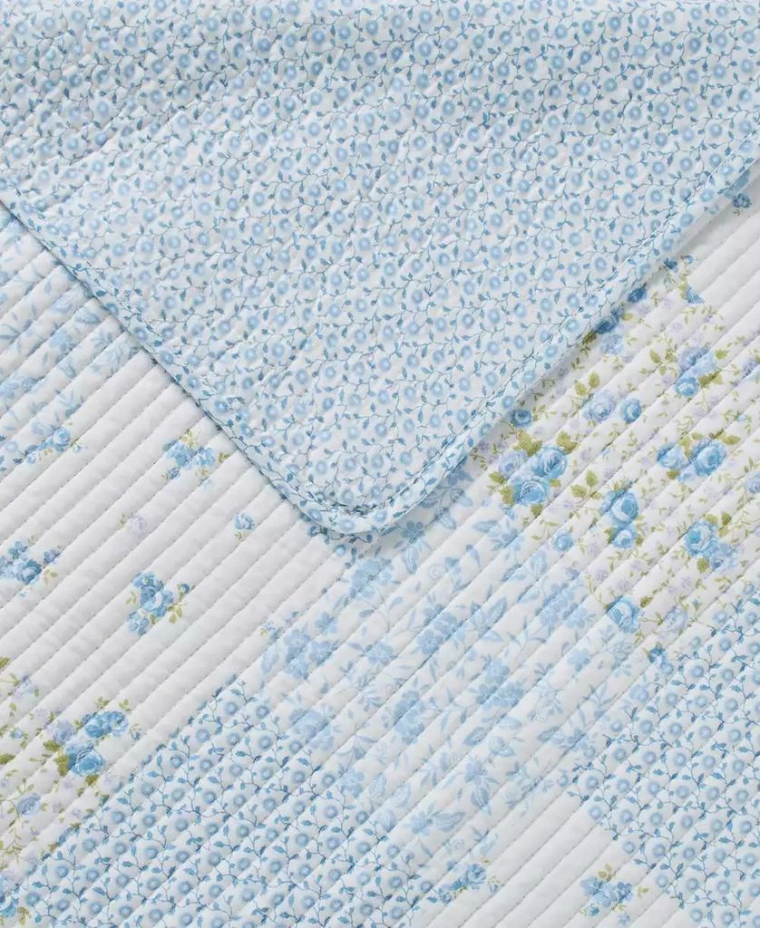 Laura Ashley Kenna Cotton Reversible 3-Pc. Quilt Set 3