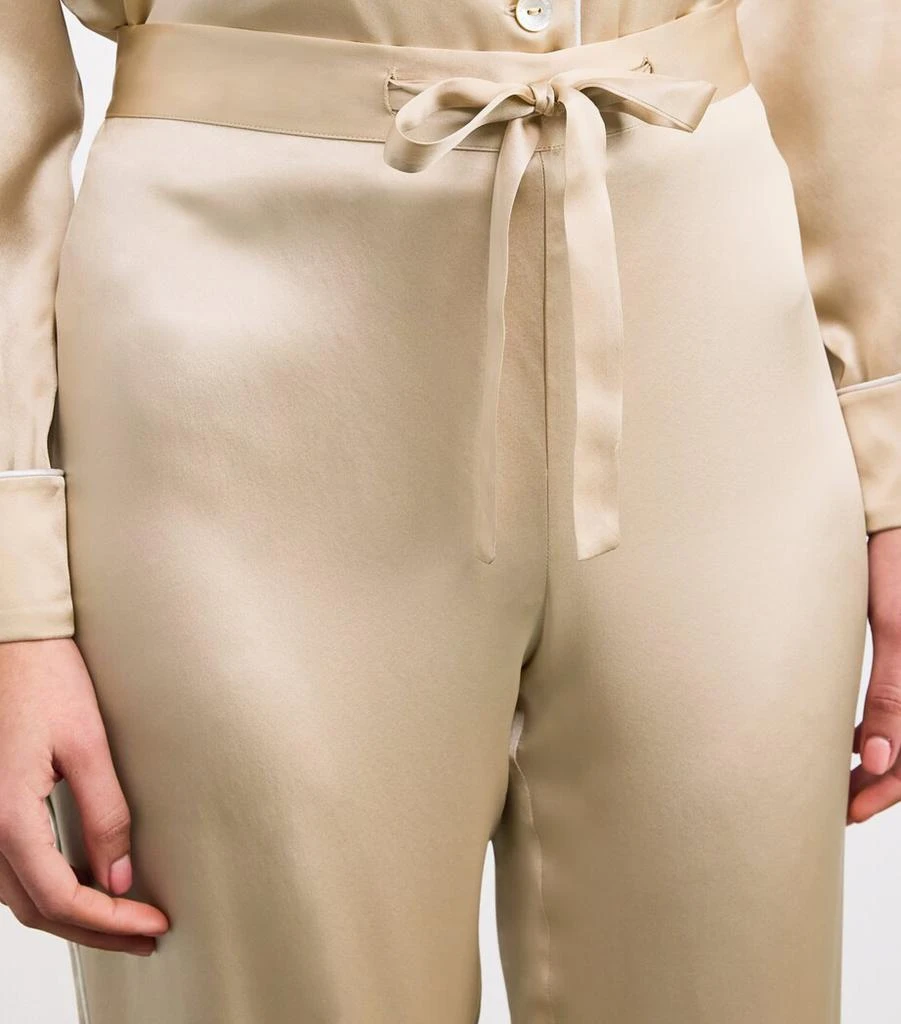 OLIVIA VON HALLE Silk Coco Pyjama Set 6