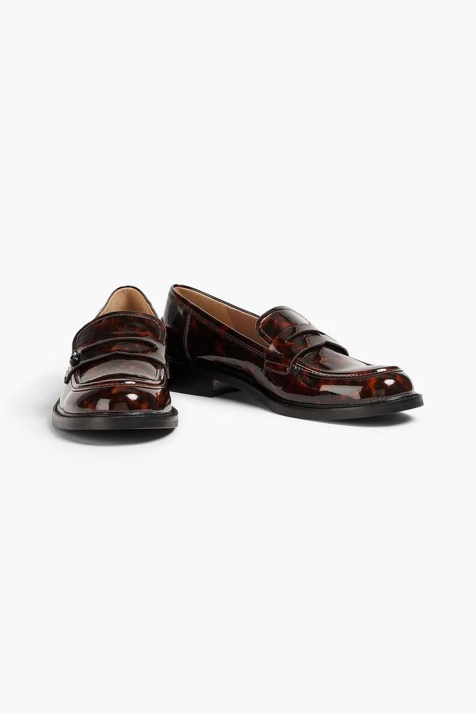 Sam Edelman Colin tortoiseshell faux patent-leather loafers 2