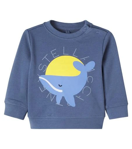 Stella McCartney Baby printed cotton fleece sweatshirt