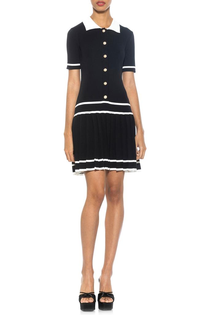 ALEXIA ADMOR Lucinda Short Sleeve Dress