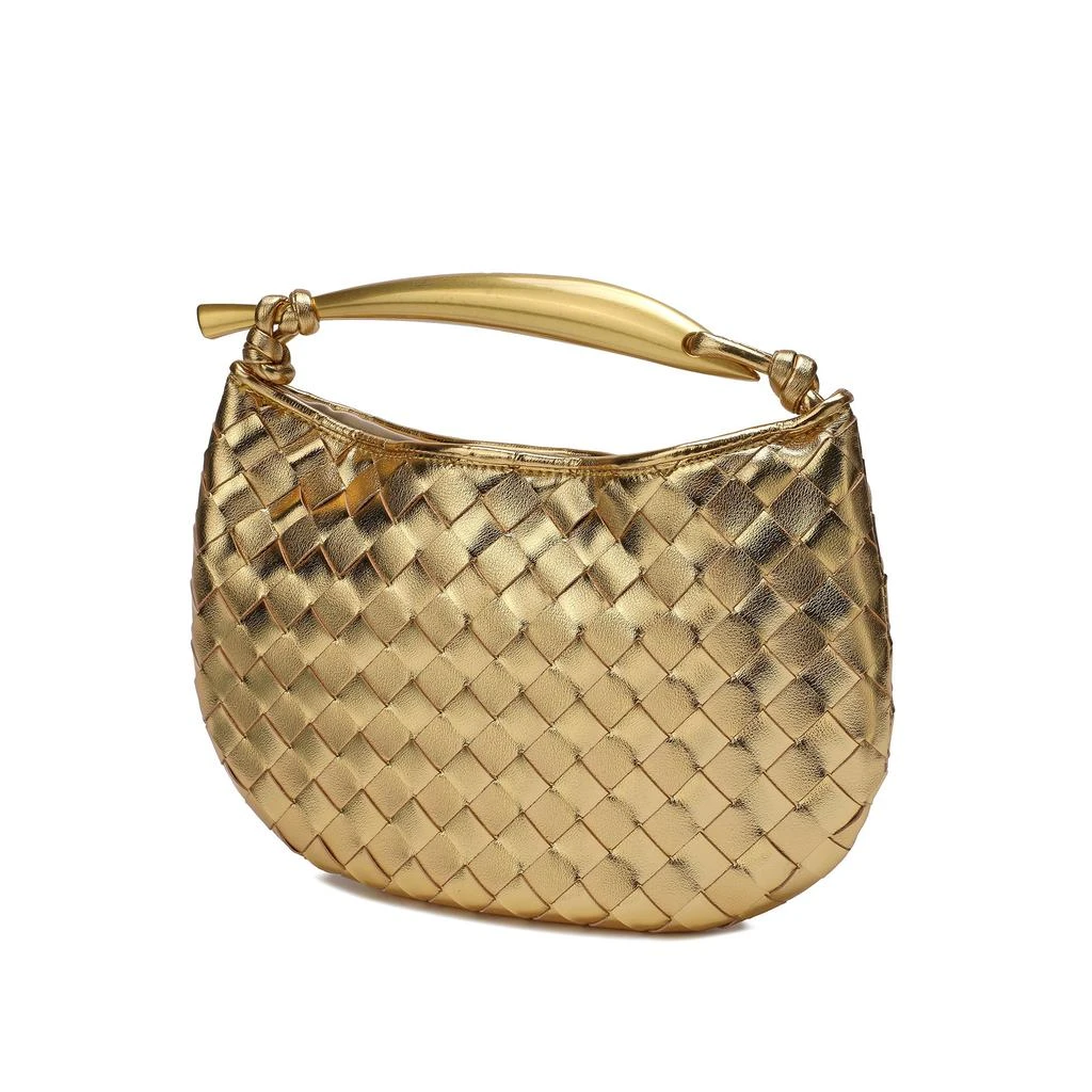 Tiffany & Fred Paris Tiffany & Fred Woven Leather Top-Handle Bag/Clutch 4