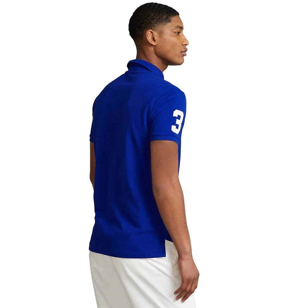 Ralph Lauren Men's Custom Slim Fit Triple-Pony Polo Shirt 4