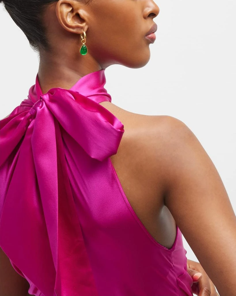 Elizabeth Locke 19k Gold Venetian Crystal Pear Earring Charms 5