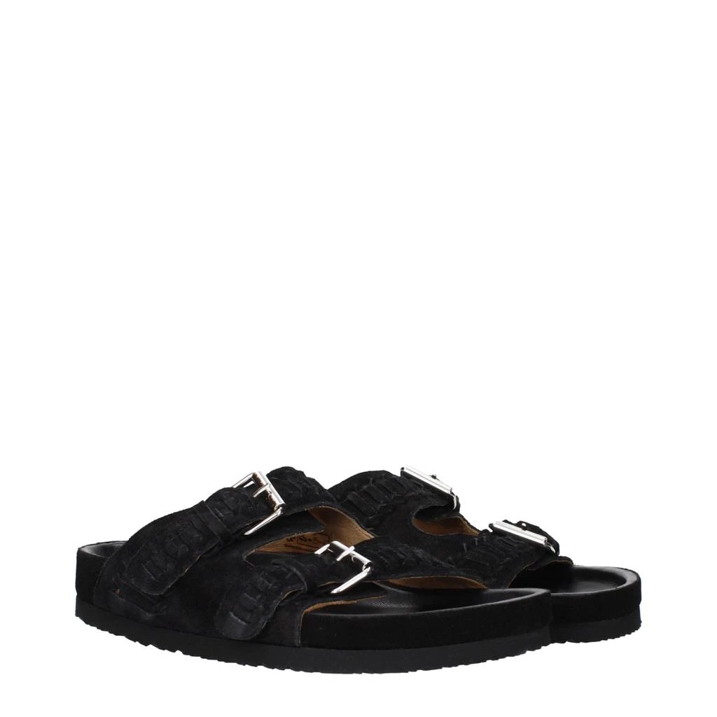 Isabel Marant Isabel Marant Black Leather Slippers 2