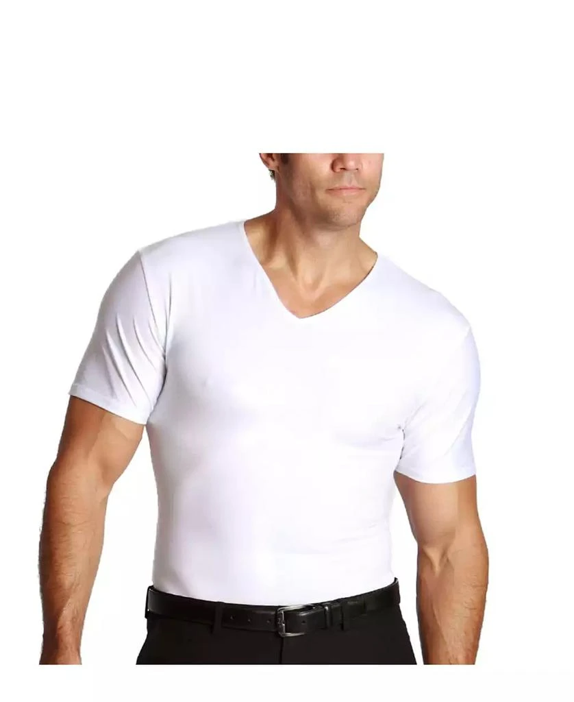 Instaslim Insta Slim Men's Compression Short Sleeve V-Neck T-Shirt 9