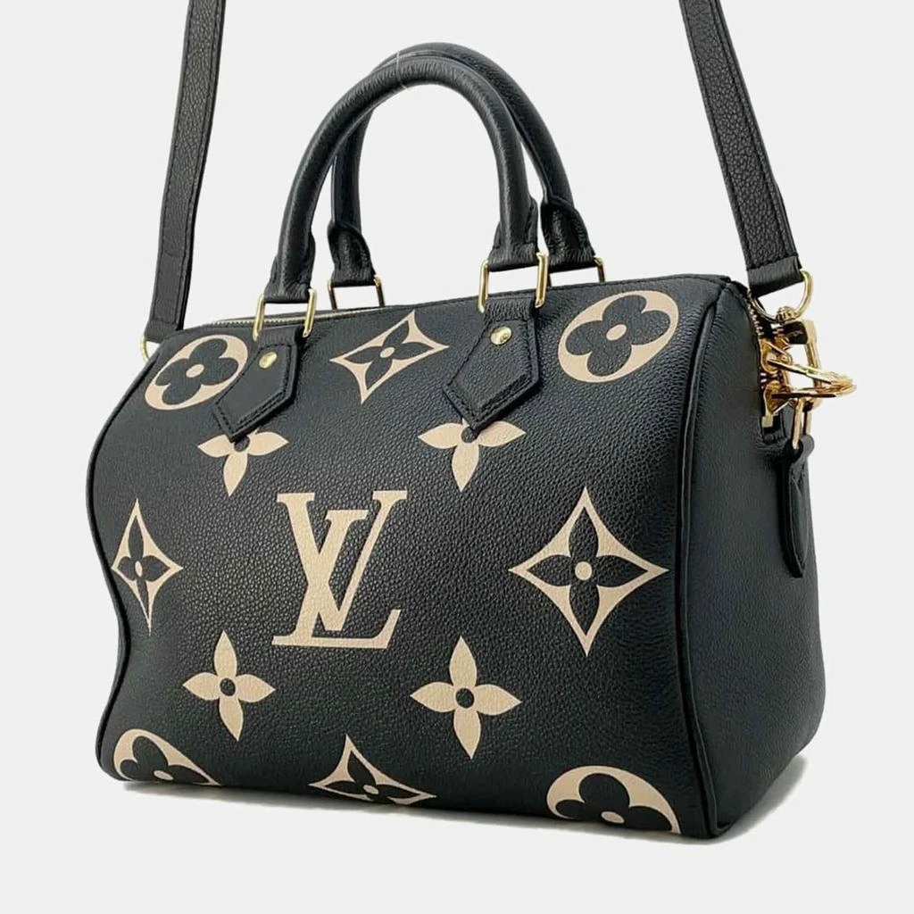 Louis Vuitton Louis Vuitton Red Bicolor Monogram Empreinte Leather Speedy Bandouliere bag Size 25 4
