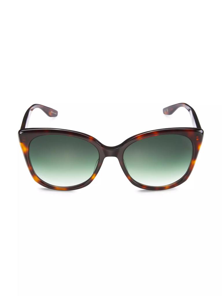 Barton Perreira Barton Perreira x Kelley Baker Brow Babe 56MM Cat-Eye Sunglasses