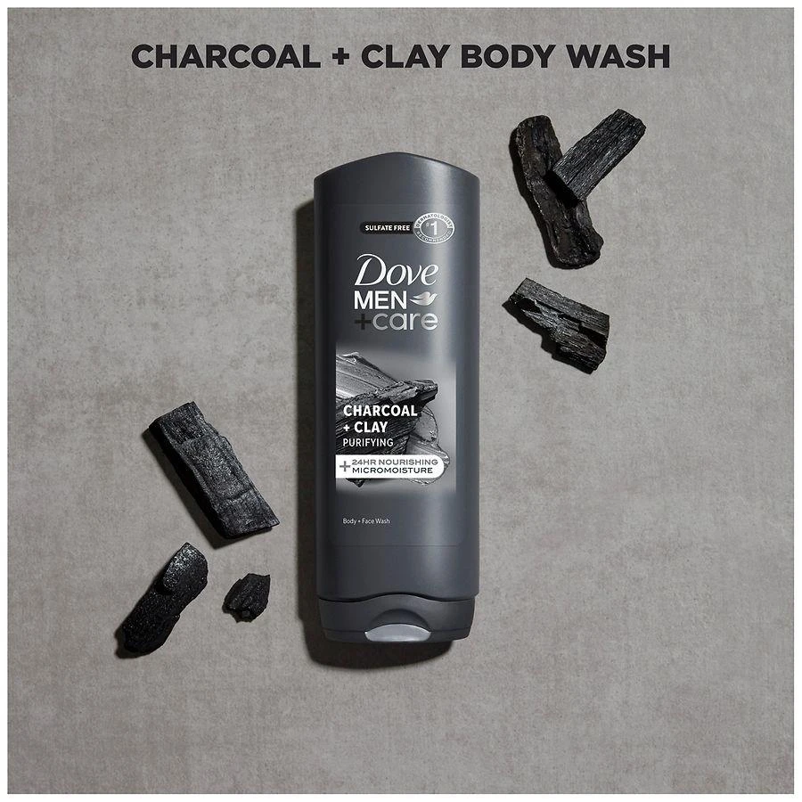 Dove Body and Face Wash Purifying Charcoal + Clay Charcoal + Clay 4