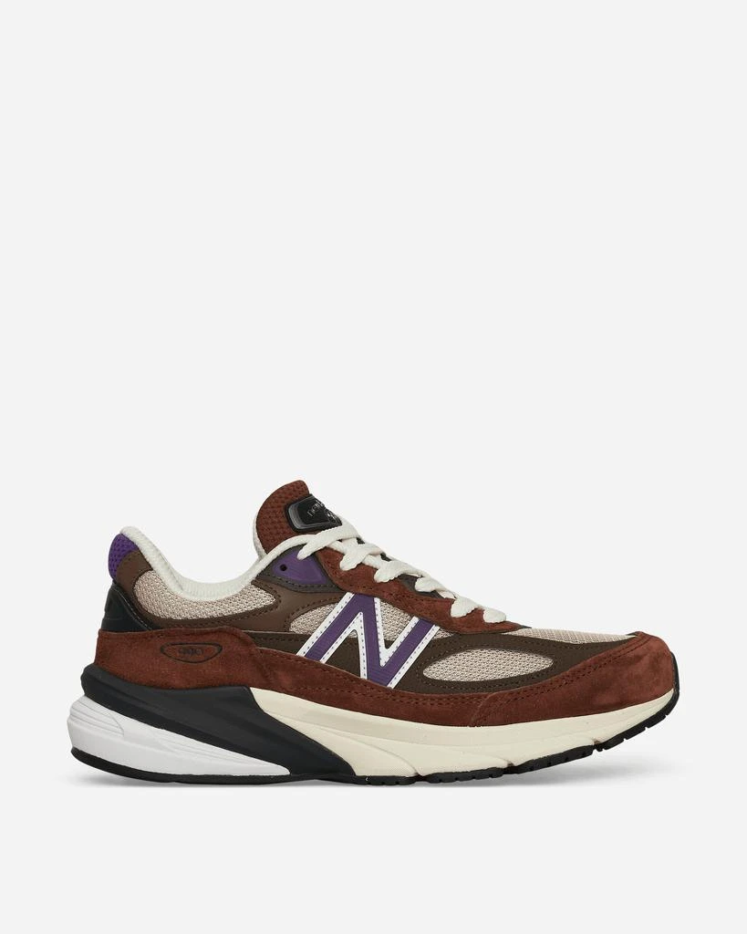 New Balance Made in USA 990v6 Sneakers Rich Oak / Cosmic Grape 1