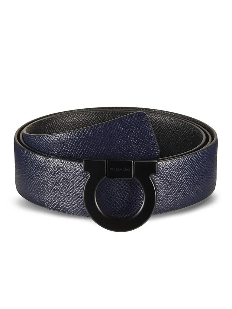 Salvatore Ferragamo Fixed Reversible Gancini Belt 3