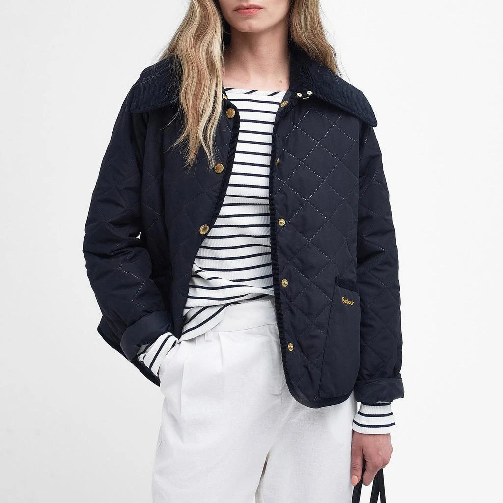 Barbour Barbour Gosford Harlequin-Quilted Shell Jacket 1