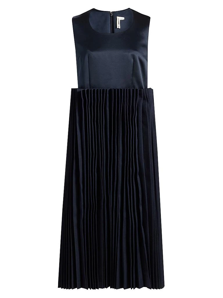 Jumper Pleated Midi-Dress  On Sale Now with Up to 60% Off | Discover  Exclusive Deals & Savings at BeyondStyle  Authentic Comme des Garcons midi-length|satin|women's  apparel|dresses|sleeveless|scoopneck|Women's|premier|solid|a-line|pleated|women's  ...