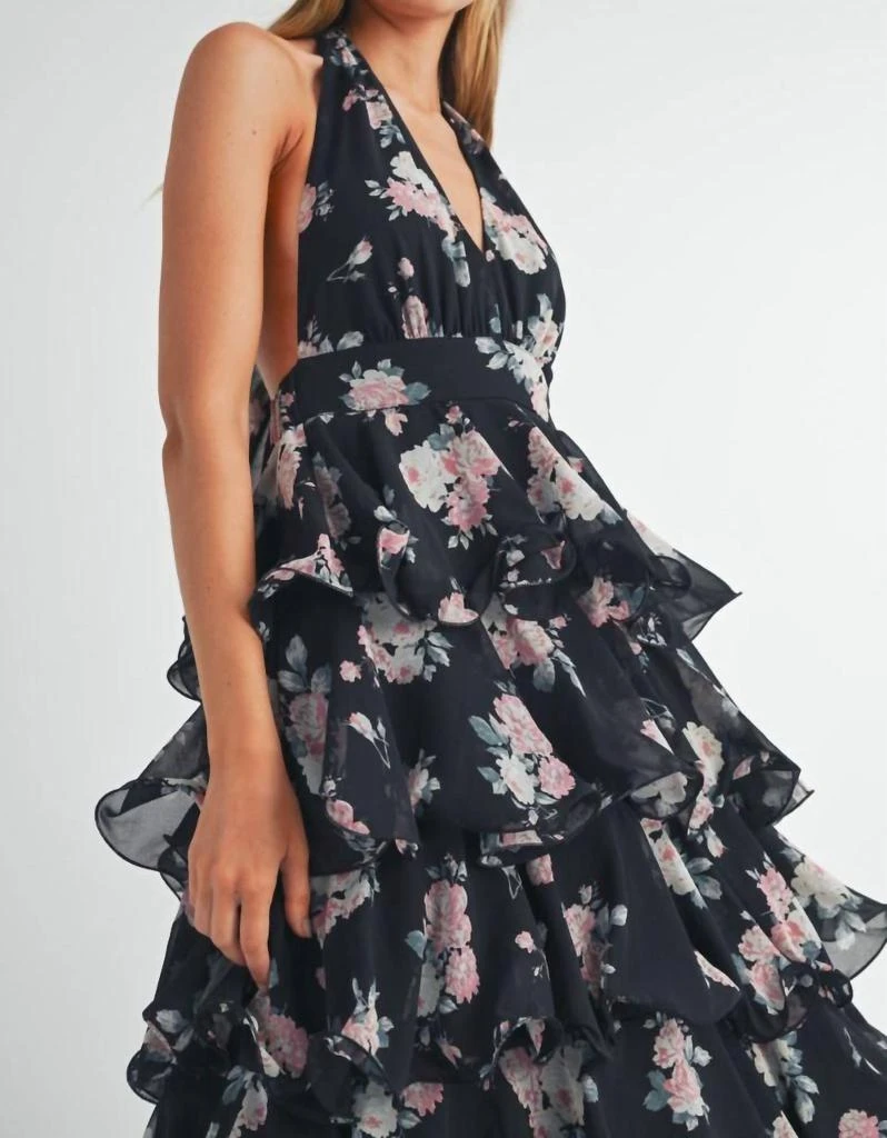 knee length dresses for ladies Montaigne Ruffle Maxi Dress main image 1