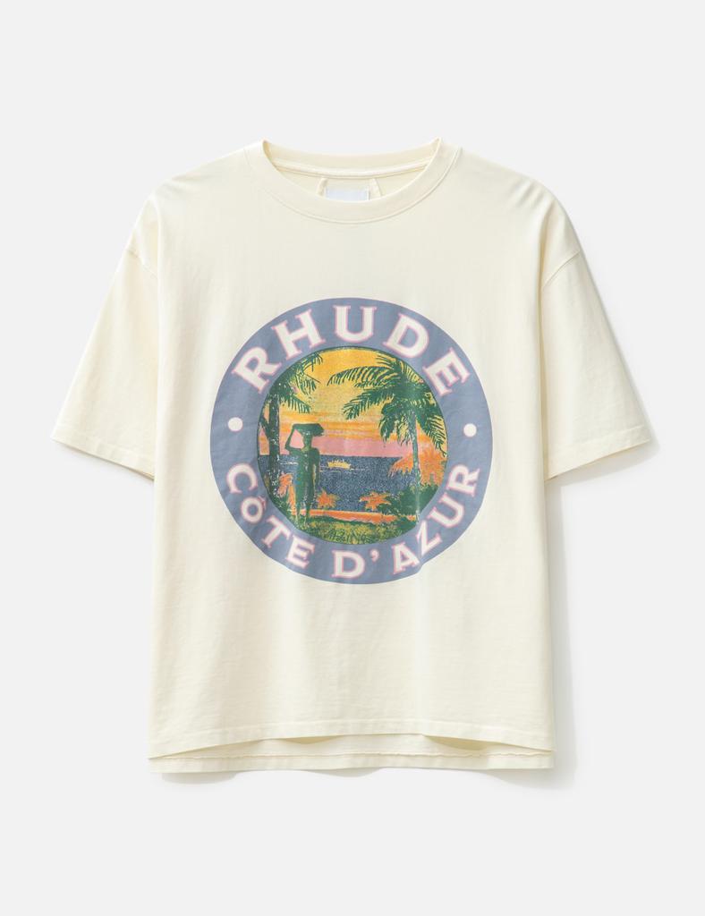 Rhude Off-White 'Rhude' Regatta Champions T-shirt - T-Shirts