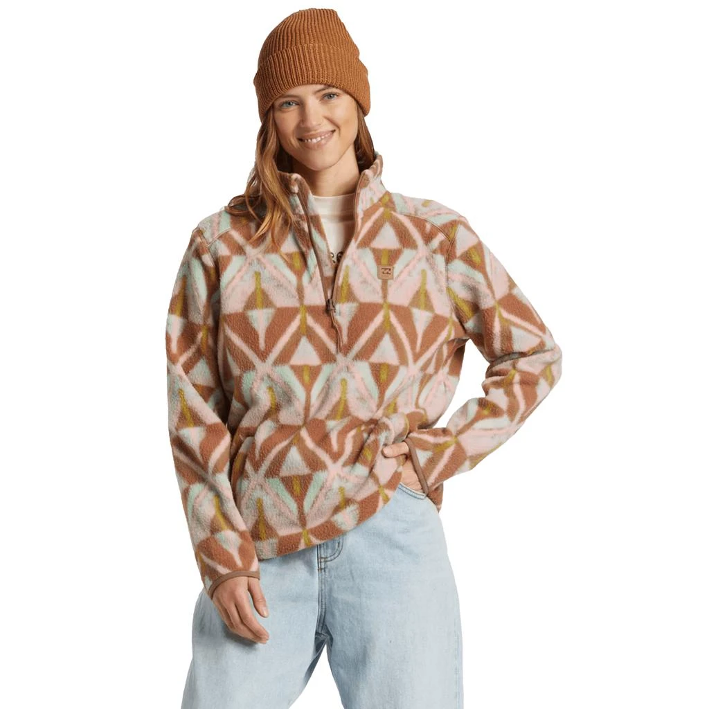 Billabong Billabong A/Div Boundary Mock 3 Half-Zip Pullover Sweatshirt - Women
s 2