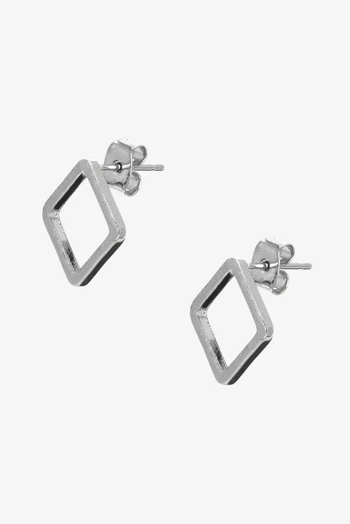 Los Angeles Apparel JWL103 - Square Stud Earring 2