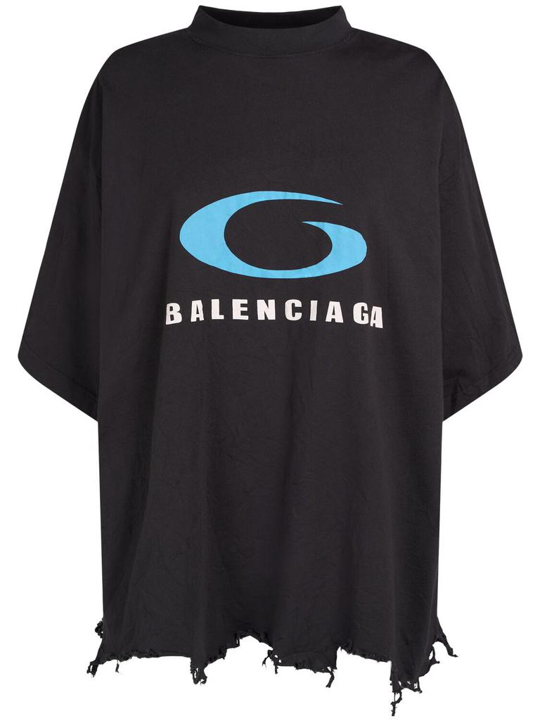 Balenciaga Black 'Balenciaga Boxing' Oversized T-shirt - T